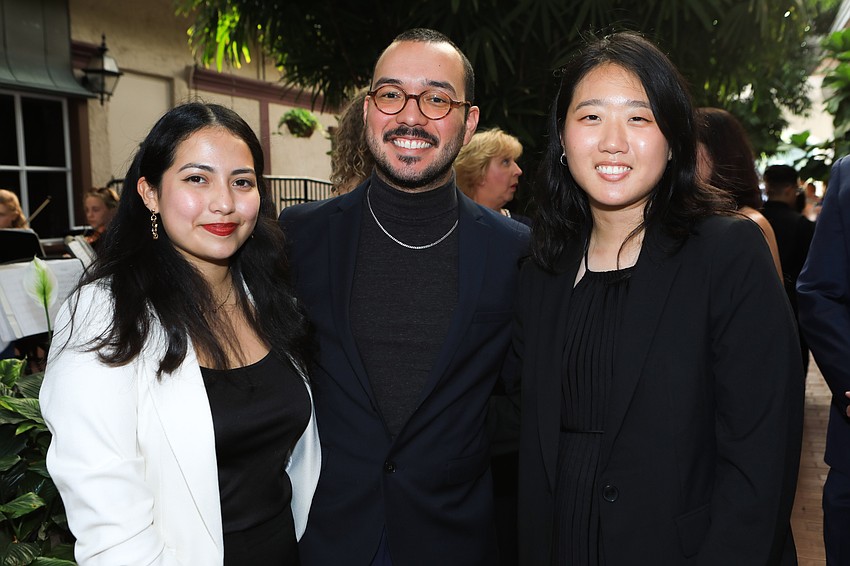 Liz Mena, Andres Bonnett and Sooyean Baek