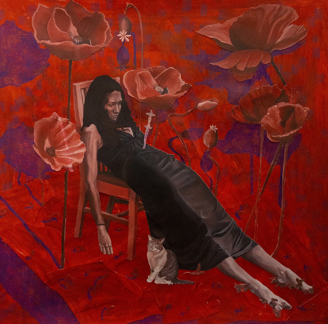 Miami artist Hannah Banciella's one-woman show, "Communing with Poppies," will debut on April 7 at SPAACES gallery.
