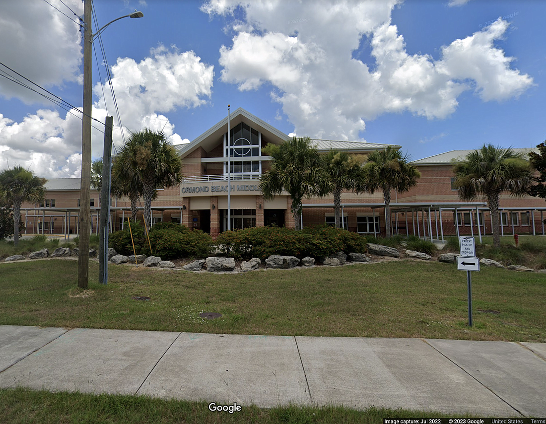 Ormond Beach Middle School. Photo courtesy of Google Maps
