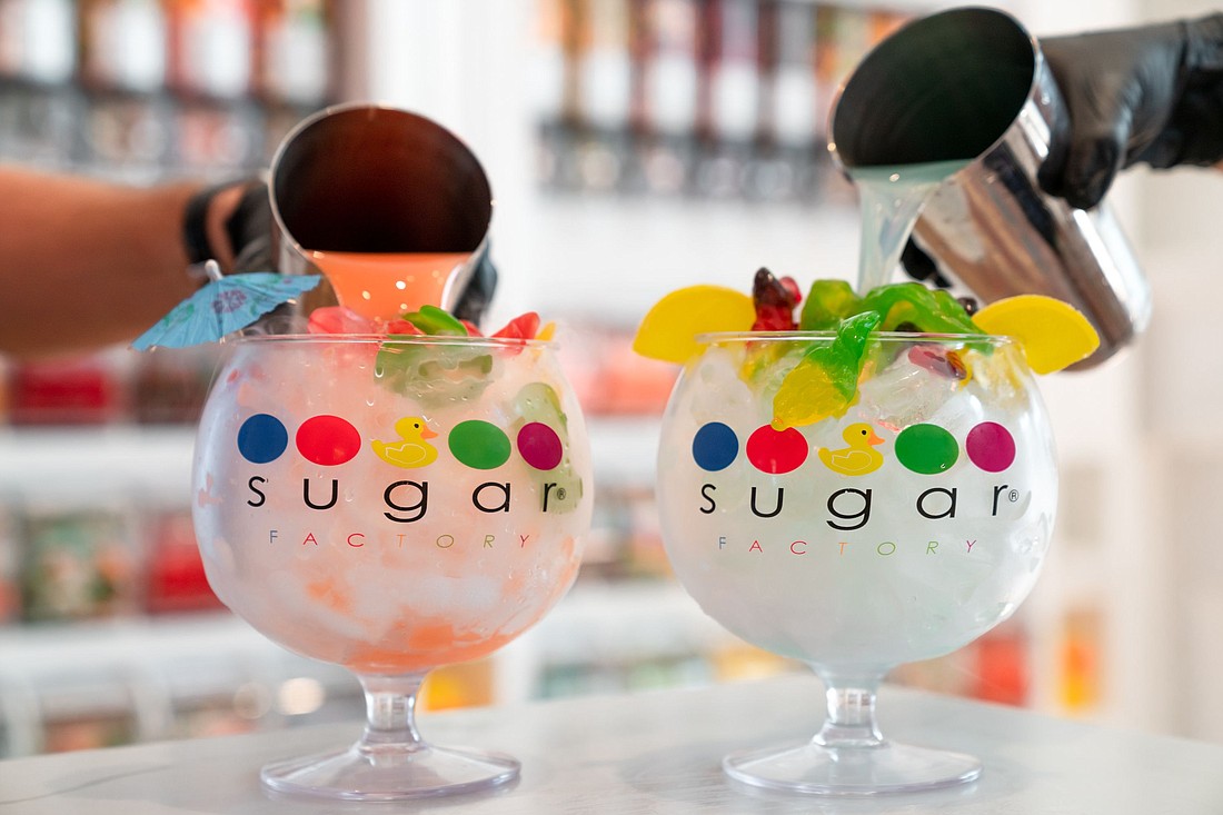 Sugar Factory in The Markets at Town Center will need to get a liquor license before it can add booze to its beverages.
