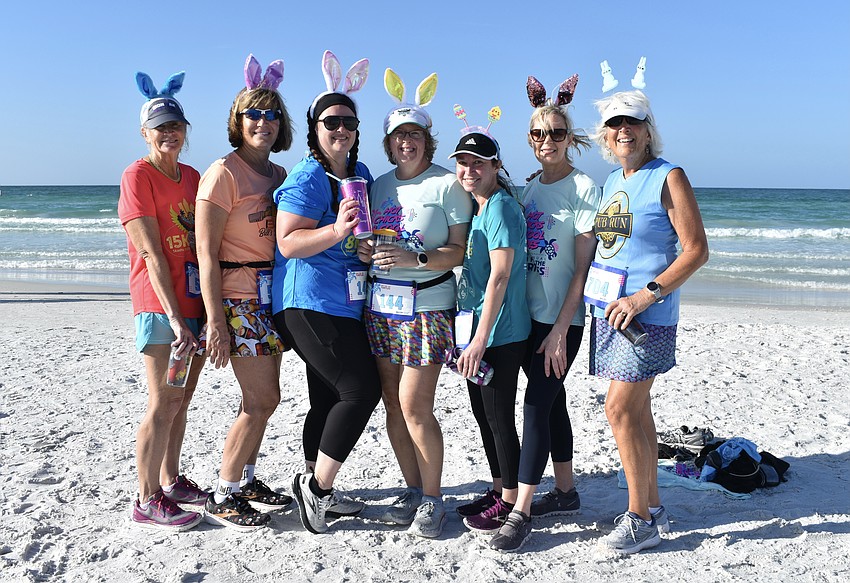 Leigh Daul, Kim Miller, Jacoyn Monnerjahn, Carol Binion, Anne Newcomb, Colleen Bellenghi, and Lynn Garrison