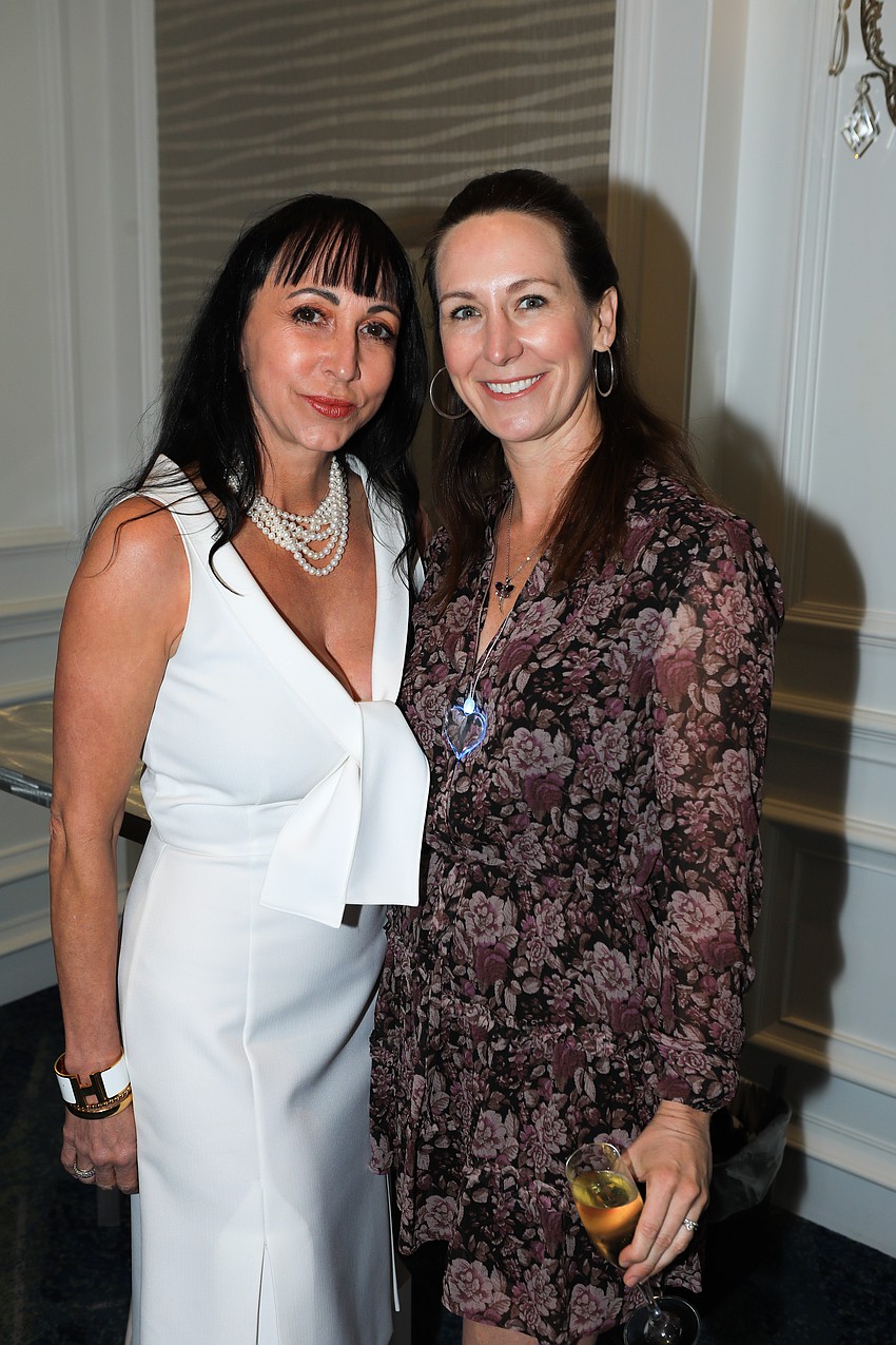 Patricia Pope and Kim Longhitano