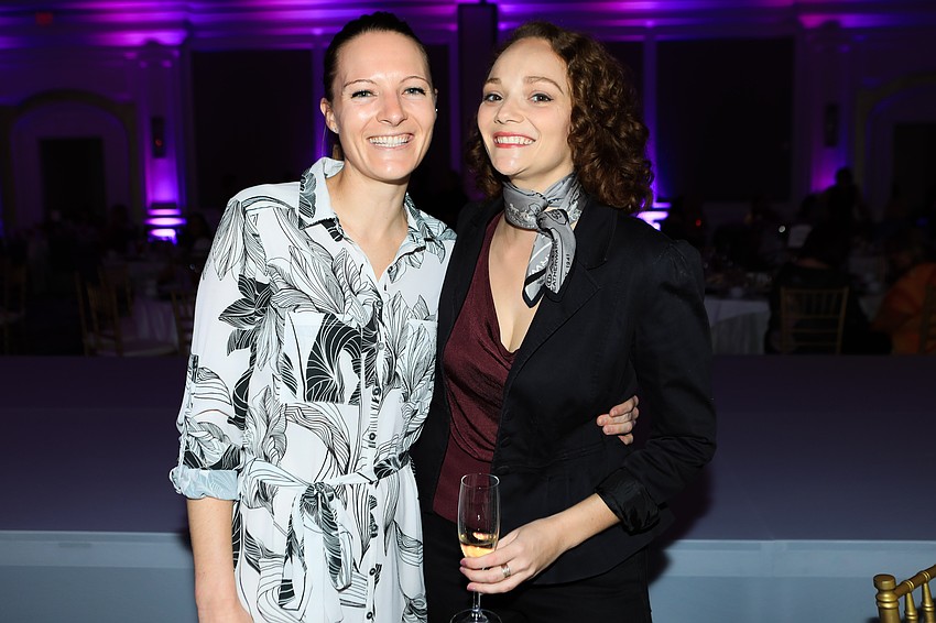 Chamie Brown and Laura Dykstra