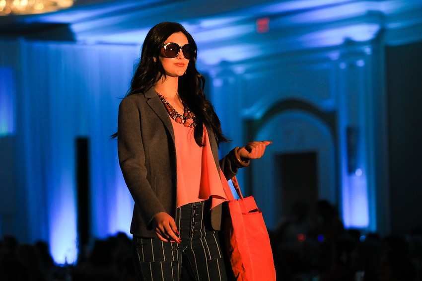 Models strut the runway in a variety of looks from SPARCC Treasure Chest.