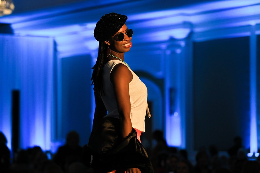 Models strut the runway in a variety of looks from SPARCC Treasure Chest.