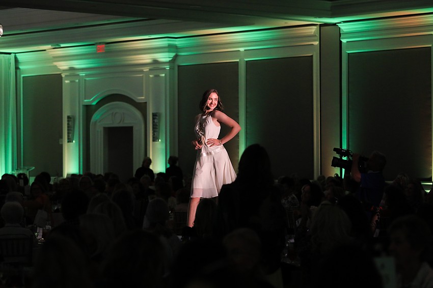 Models strut the runway in a variety of looks from SPARCC Treasure Chest.