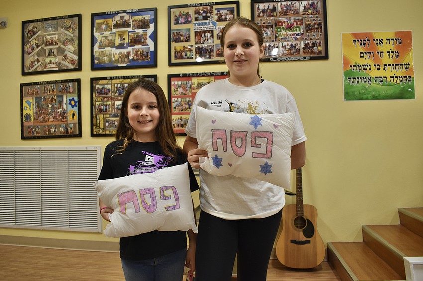 7-year-old Marin Weiner and 12-year-old Amara Weiner