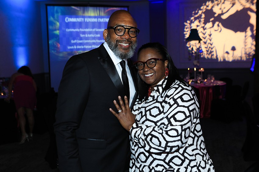 Co-chairs Trevor and Teresa Harvey