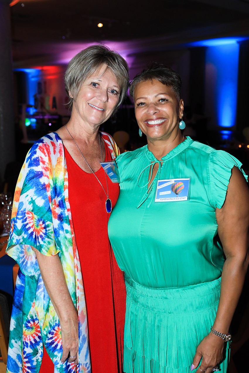 Co-chairwomen Jole Sandblom and Cynthia Savis