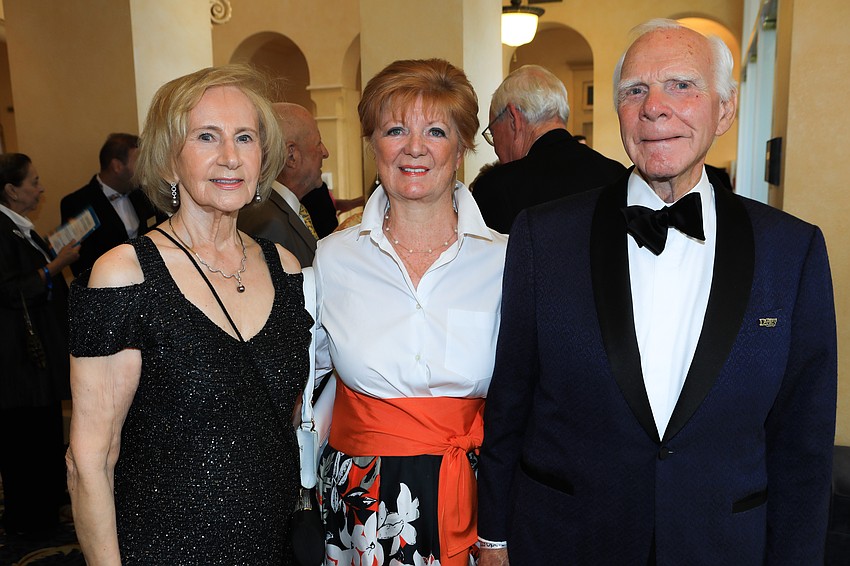 Helen Panoyan with Anne and Jim Magee