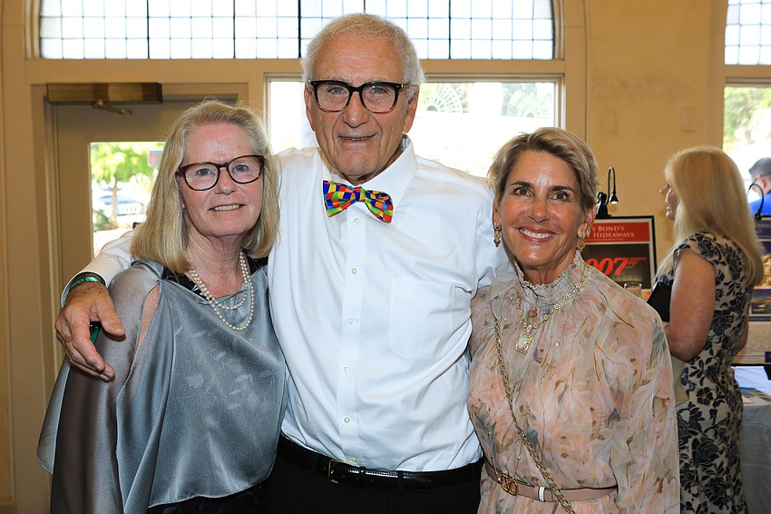Tracey Sperry with Harry Leopold and Audrey Robbins