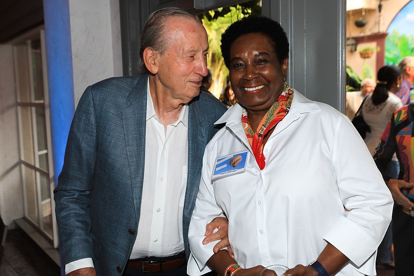 Sy Goldblatt and Doris Johnson