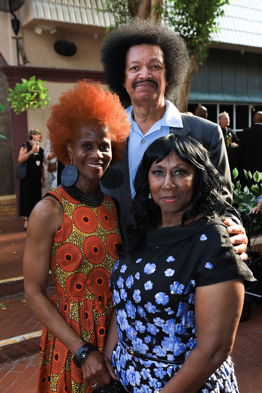 Wanda Gilbert, Jim Swanson and Mary Gillis