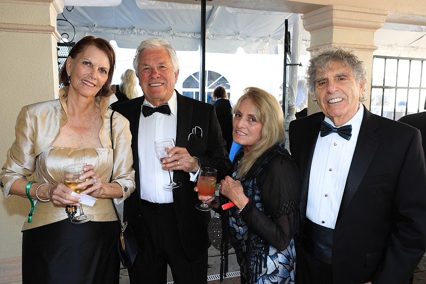 Melliss Swenson and Les Beauasku with B. Aline Blanchard and Art Siciliano