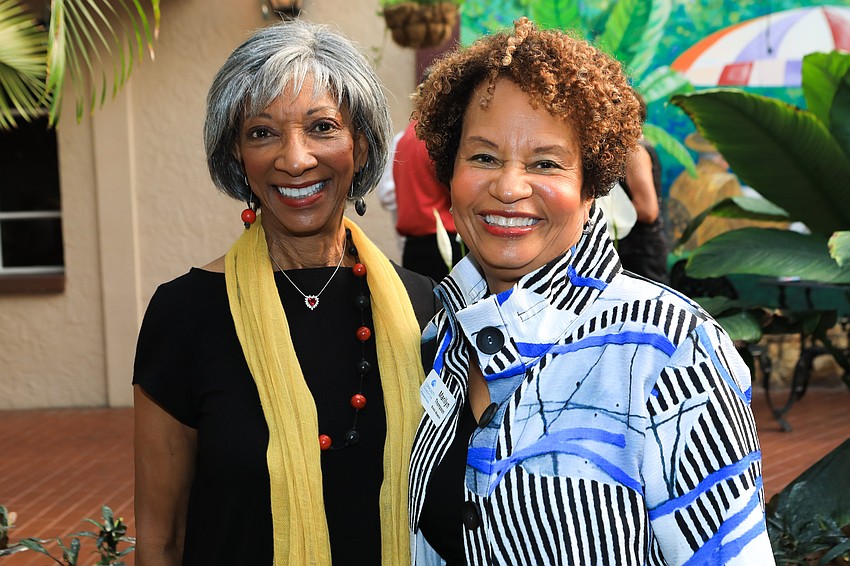 Daisy Saunders and Marilyn Thompson