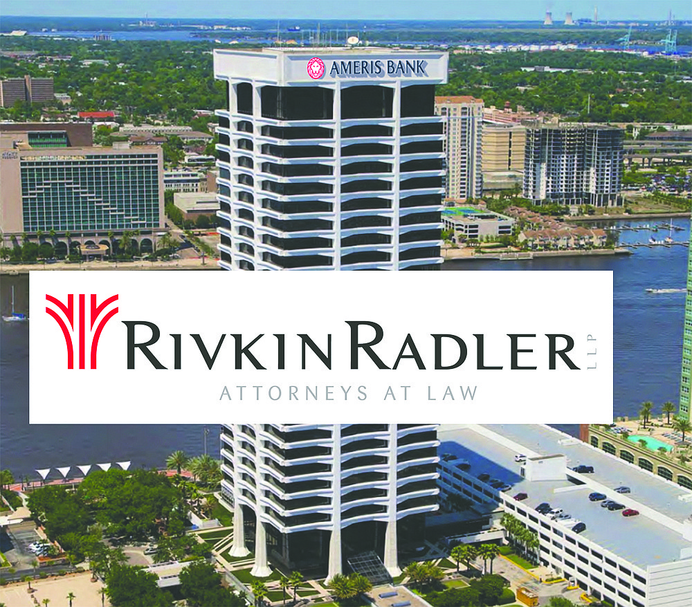 Rivkin Radler opened a Jacksonville office on the 10th floor of Riverplace Tower at 1301 Riverplace Blvd.
