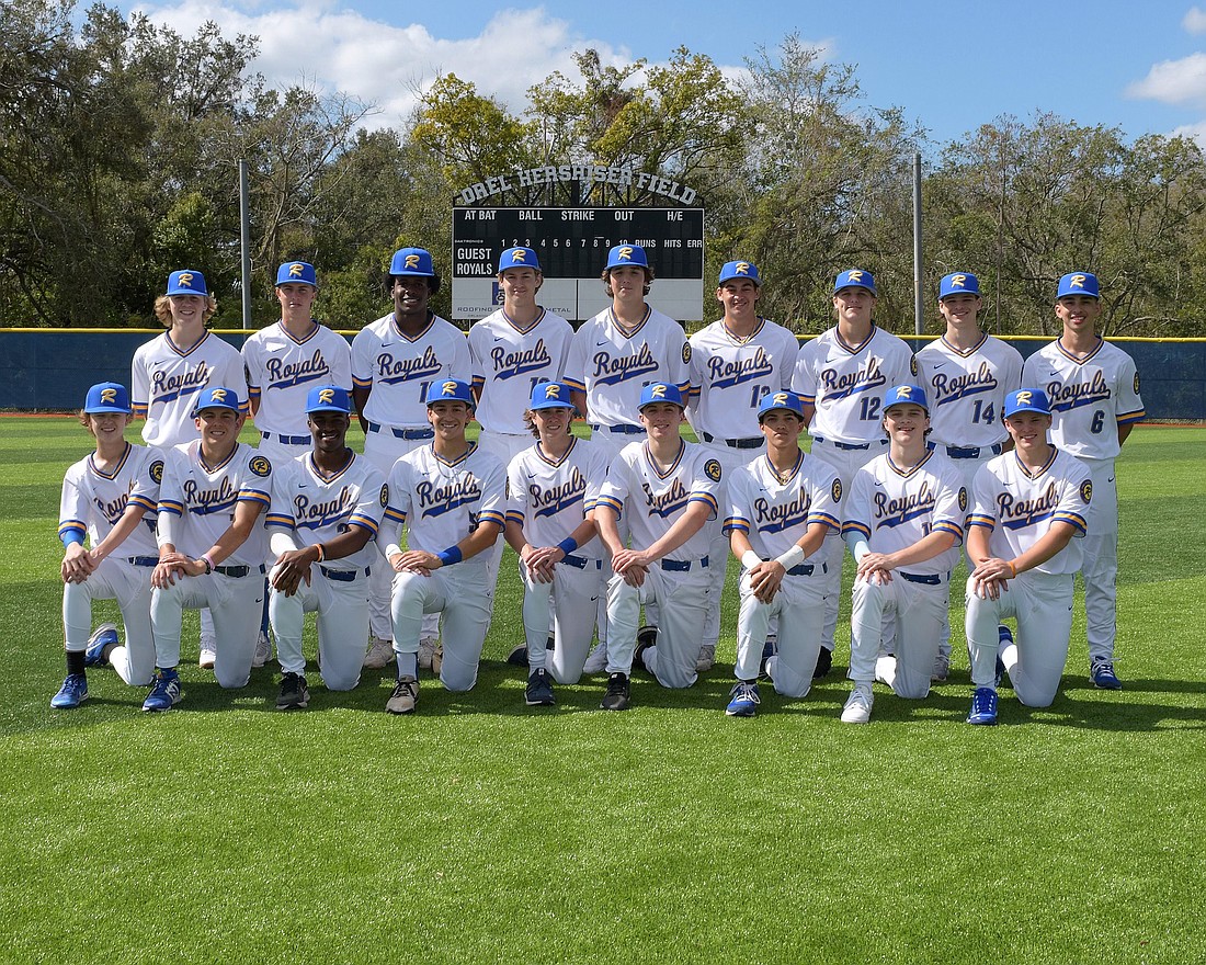 The 2022-23 TFA varsity baseball team.