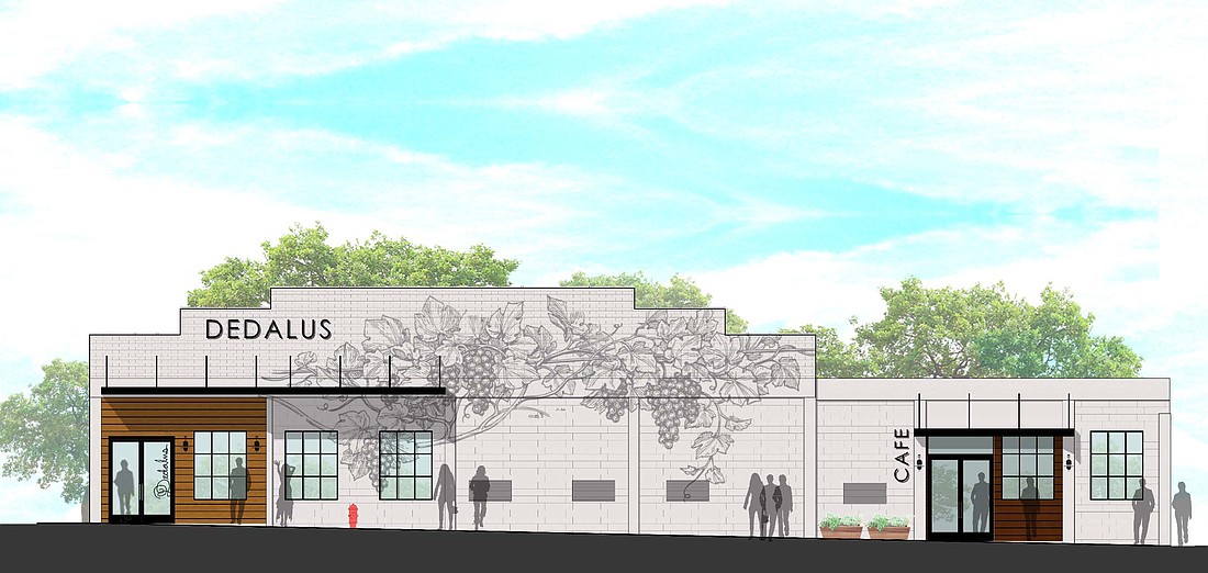DedalusWine at 825 Doro St. is planned for the former Liddy’s Machine Shop.