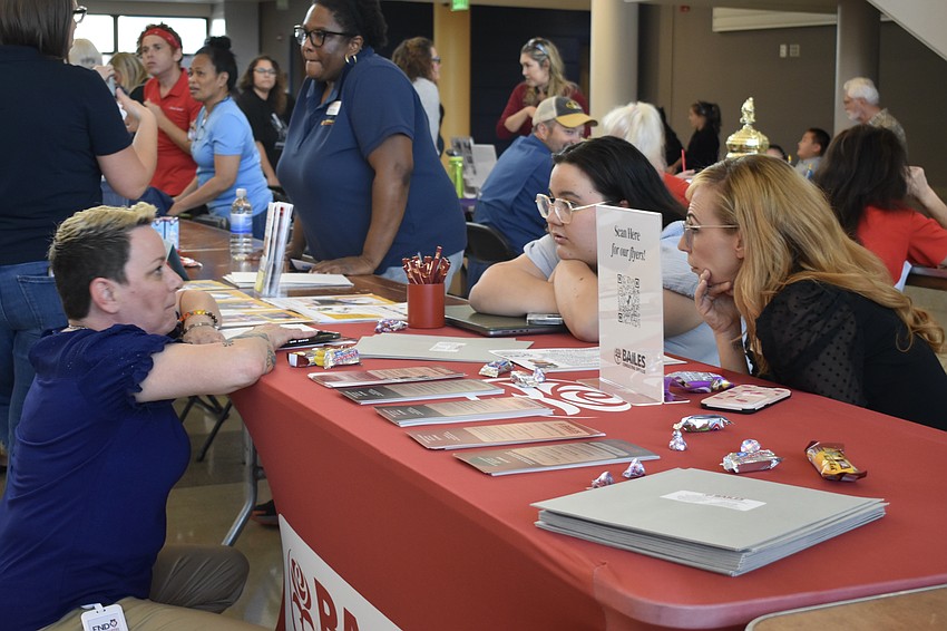 Misti Pollaro of Family Network on Disabilities talks with Alexis Fretz and Candace Luster of Bailes Consulting Services