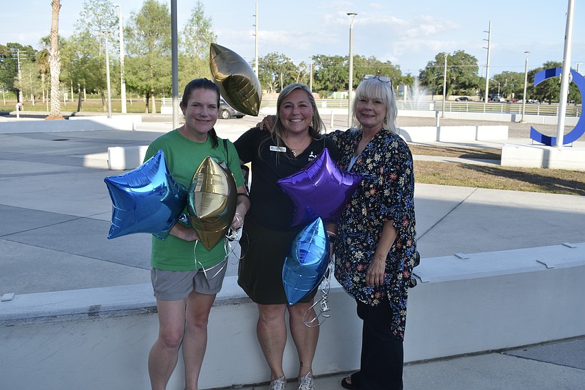 Julia Call, Heather Shoup, and Rhonda Pennington of Haven Academy