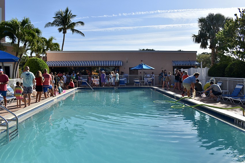 The Sand Cay Beach Resort holds its annual Easter party on April 7.