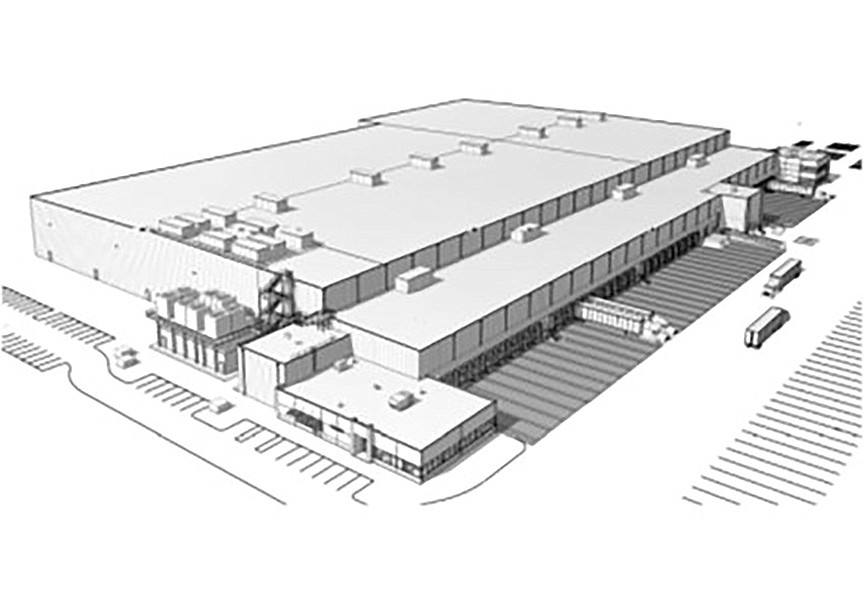 The city issued a permit April 6, 2023, for Primus Builders Inc. to build a 334,022-square-foot refrigerated warehouse in Imeson International Industrial Park.