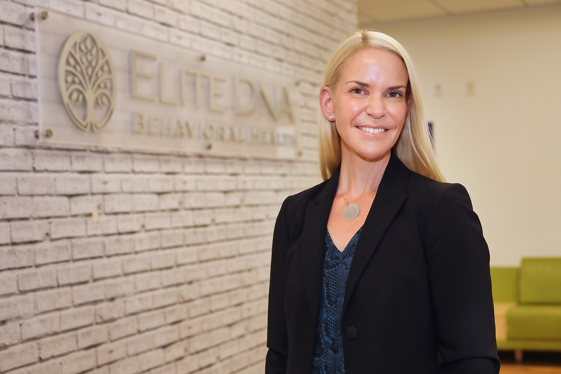 Elizabeth Dosoretz founded Elite DNA Behavioral Health in Fort Myers in 2013. It now has offices as far north as Jacksonville and treats as many as 2,000 patients per day.
