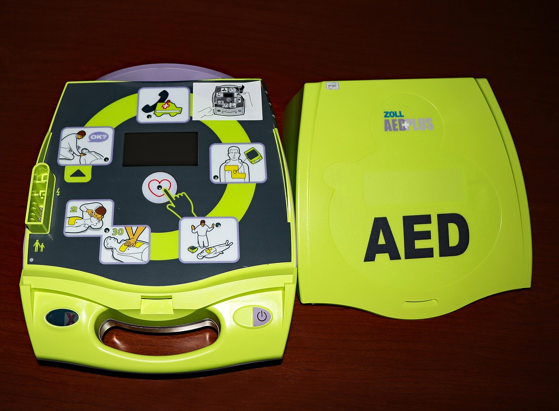 Invented in 1978, the AED uses sensors to detect rapid or irregular heartbeats, which are common causes of sudden cardiac death. Courtesy photo