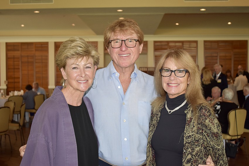 Nancy McElmeel with Mark and Sally Hale