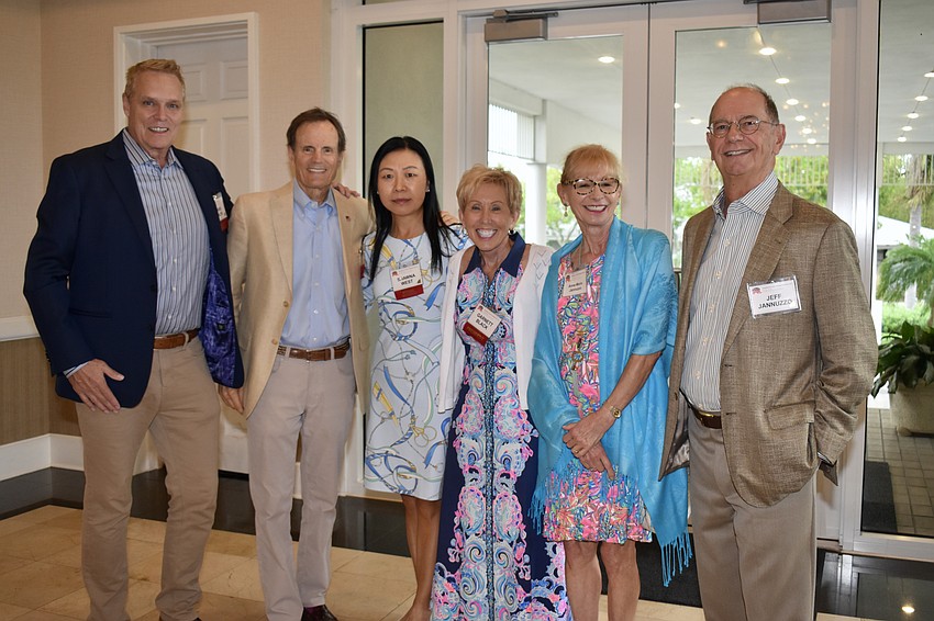 Chris Sachs, Paul Hylbert, Shawna West, Garnett Black, Anne Marie and Jeff Jannuzzo