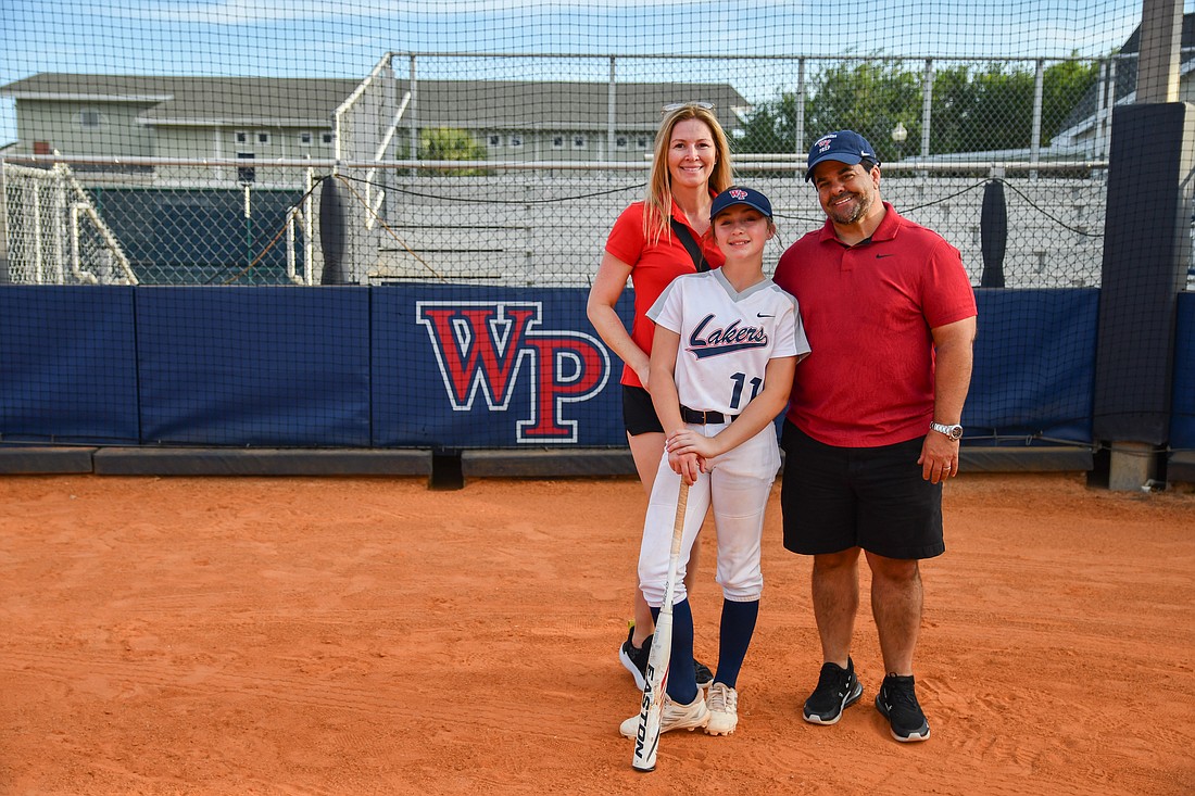 Kylie Konstand loves playing softball, and her parents, Bill and Stacy Konstand, are her primary support system and No. 1 fans.