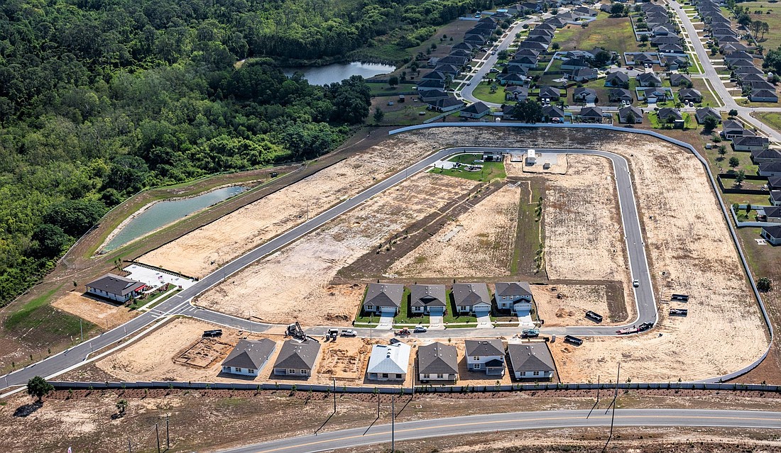 Home sales have begun at Lake Alfred Pines, a new Centex community in Polk County.