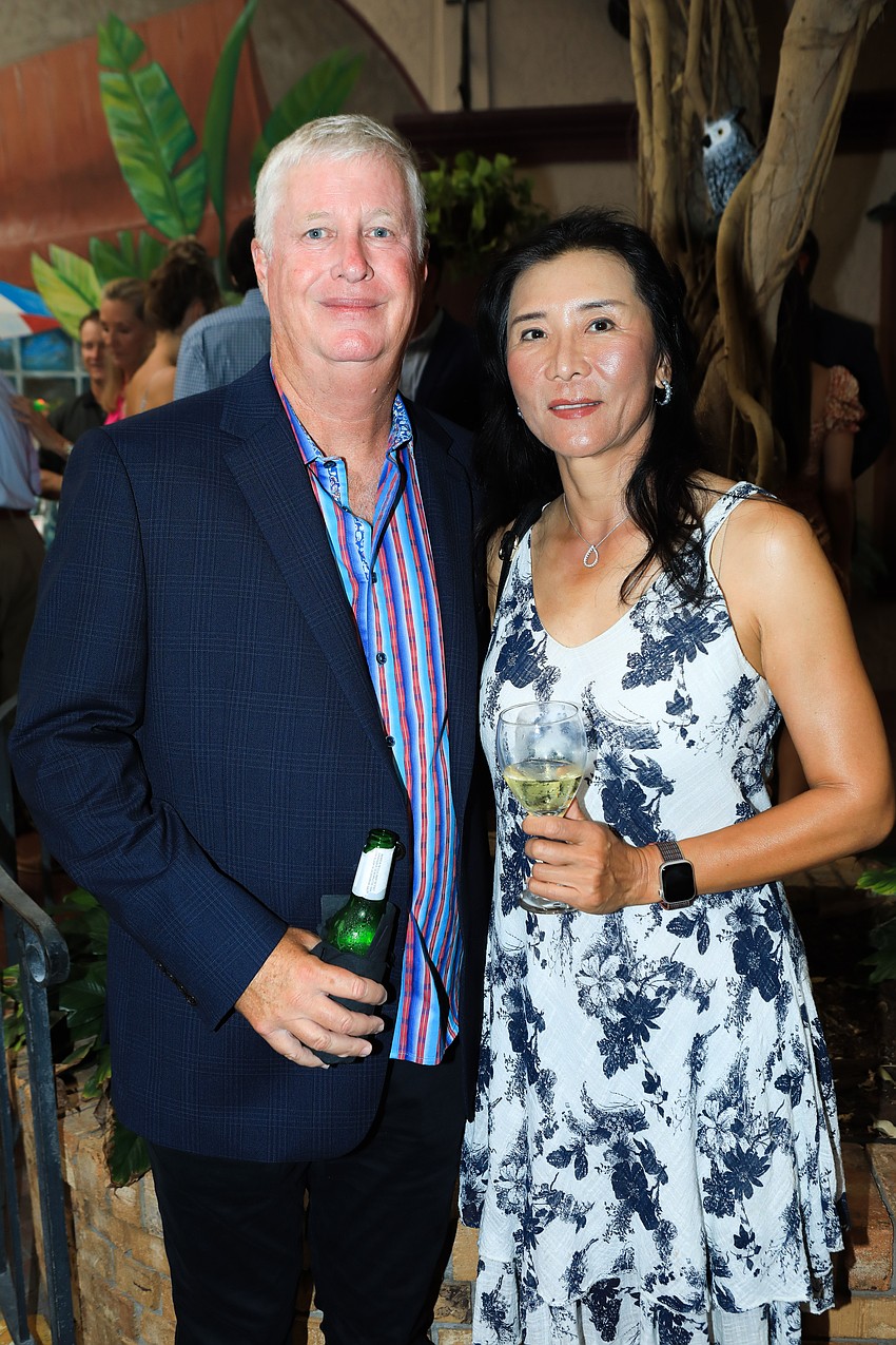 Chris Crump and Charlene Liu