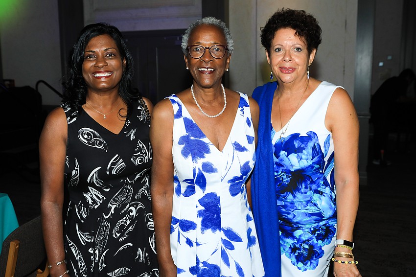 Kayon Parker, Shirley Bennett and Rosa Grillo