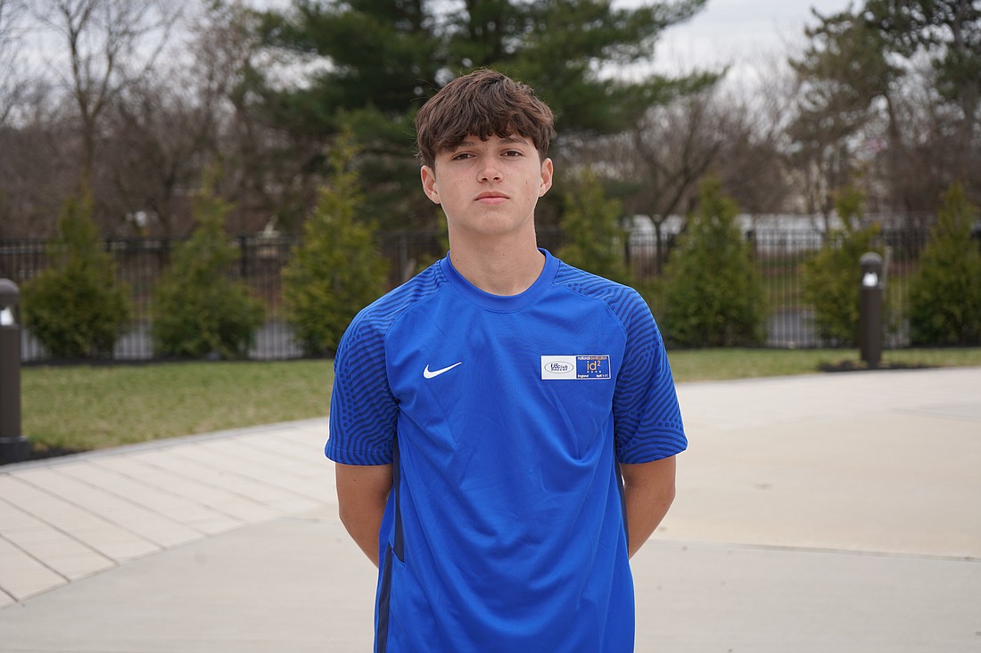 Eighth-grader John ‘JC’ Lewis traveled recently to London to play soccer.