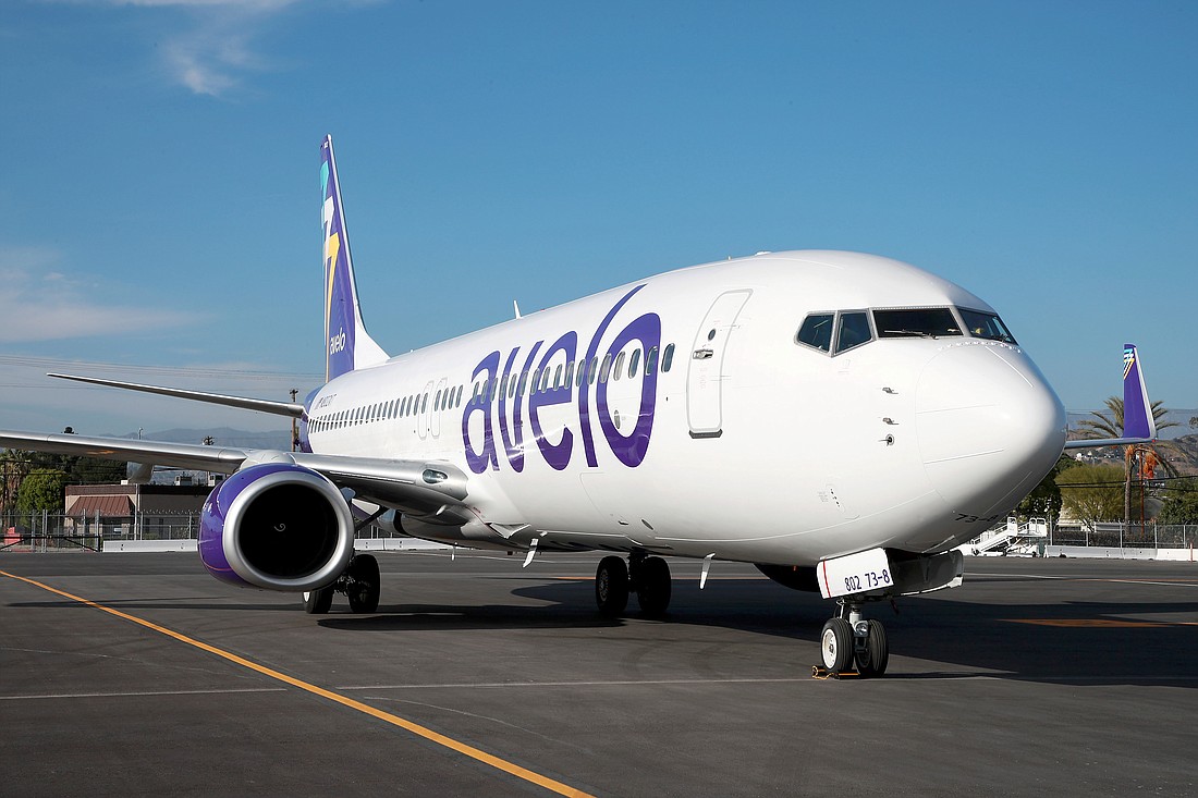 Avelo has announced it will begin offering nonstop flights from DAB to Delaware’s Wilmington Airport on June 23. Photo courtesy of Getty Images for Avelo Air/Joe Scarnici