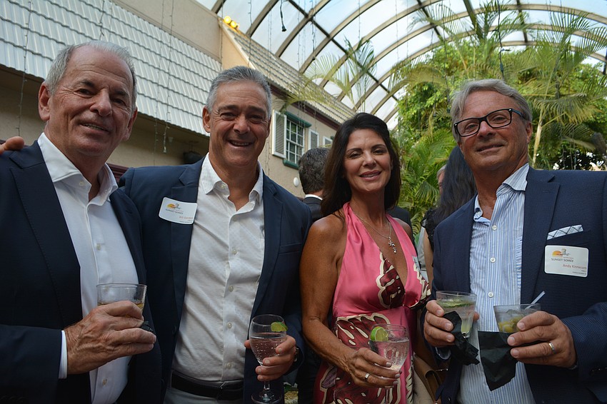 Bill Mitchell, Bill Gordon, Maria Gordon, and Andy Kinnecom