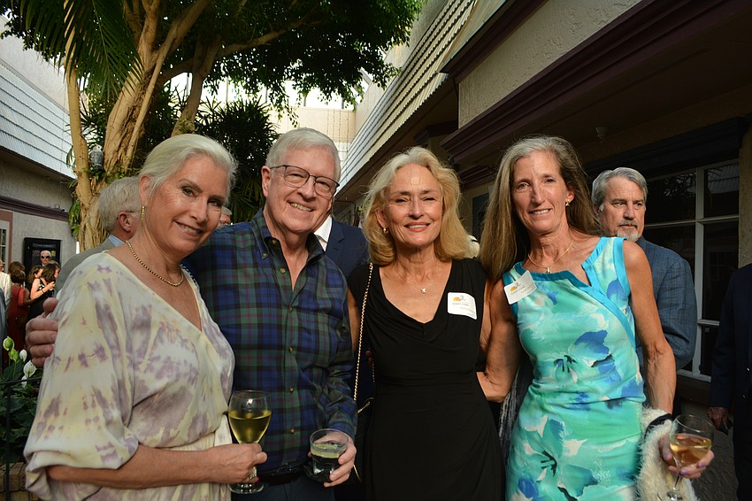 Danielle and Nick Gladding, Sherry Dominick, and Cyndi Seamon