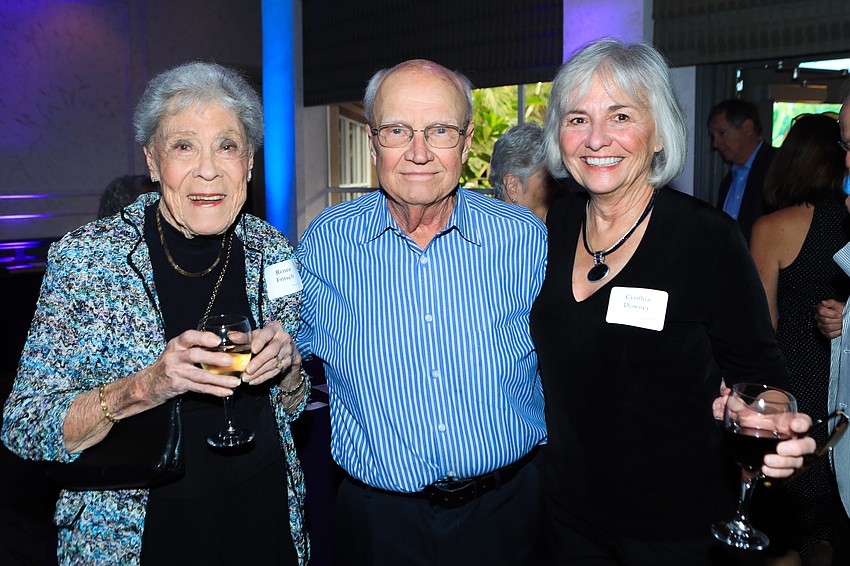 Renee Fritsch, Robert Davies and Cynthia Downey