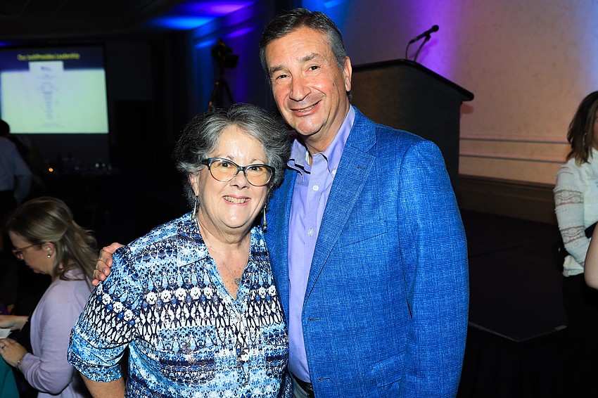 CEO Andria Bilan and board chair Ed Scharf