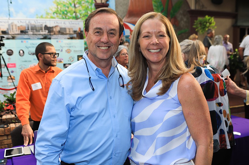 Tom Waters and Jennifer Vigne