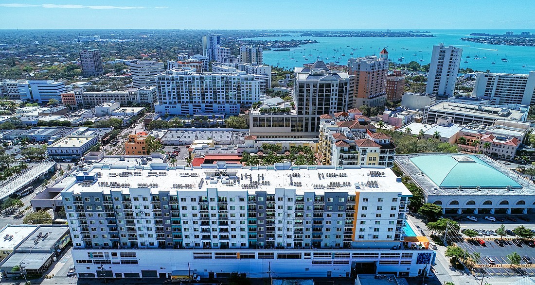 The DeSota apartment building in downtown Sarasota has sold for $81.5 million.