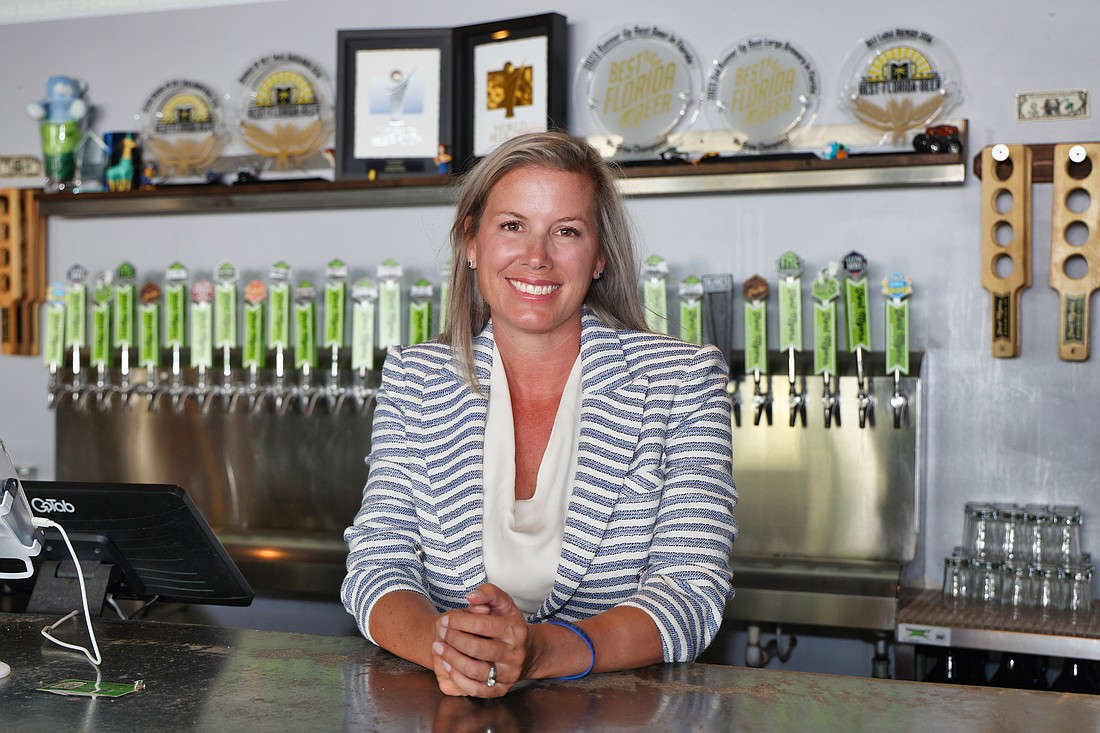 2023 Top Entrepreneur Jen Whyte, co-founder of Fort Myers Brewing Co., Fort Myers Business Observer