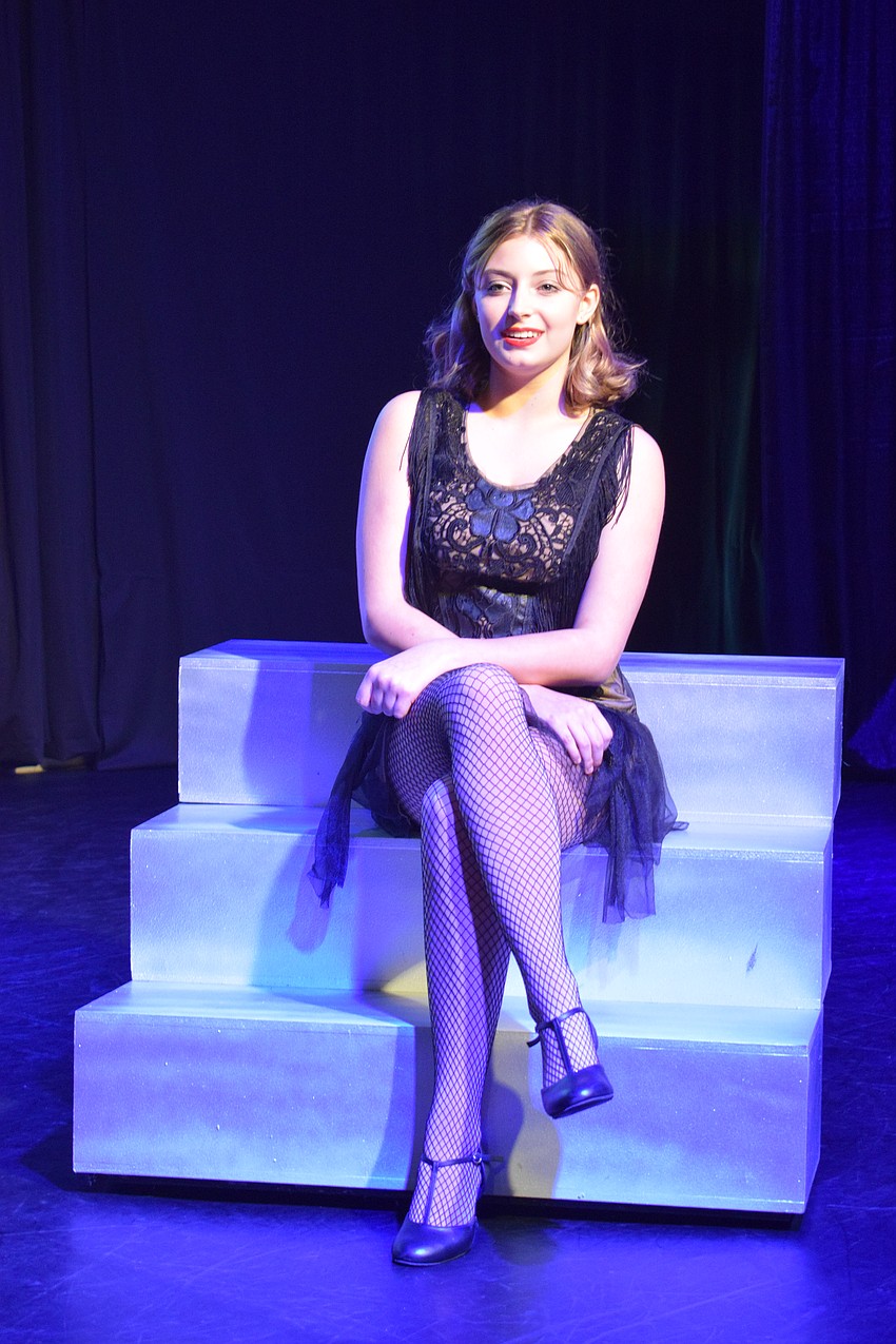 Madelyn Benner makes her debut as Roxie Hart during Ovation Musical Theatre's production of the teen edition of 