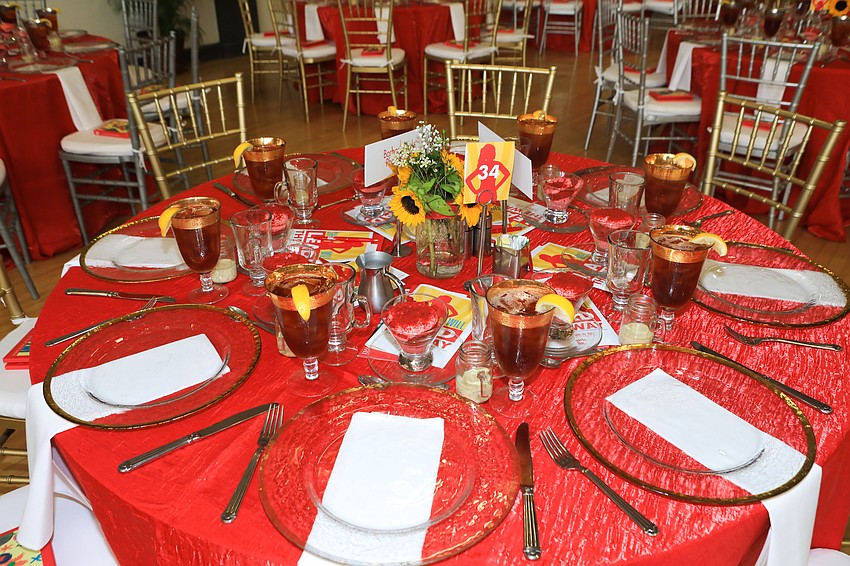 The event was held at the Sarasota Municipal Auditorium