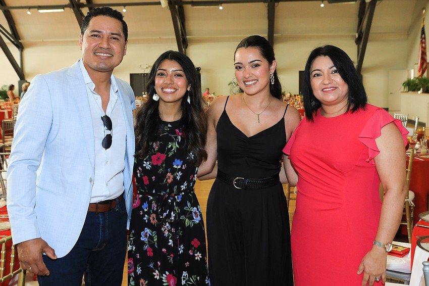 Carlos, Sofia, Allison and Alba Zavala