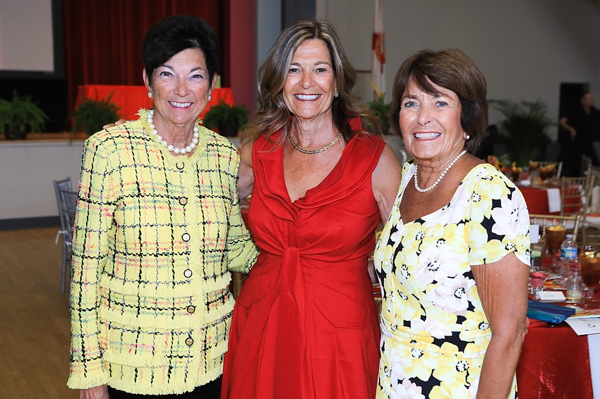 JoAnn Heison, honoree Claudia Cardillo and Sue Seiter