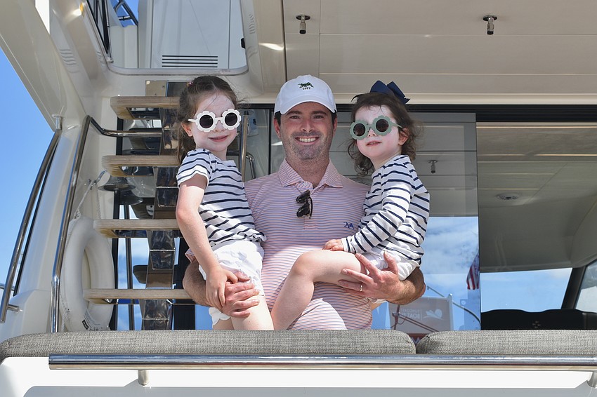 6-year-old Vivian Koller, Ross Koller, and 3-year-old Colette Koller