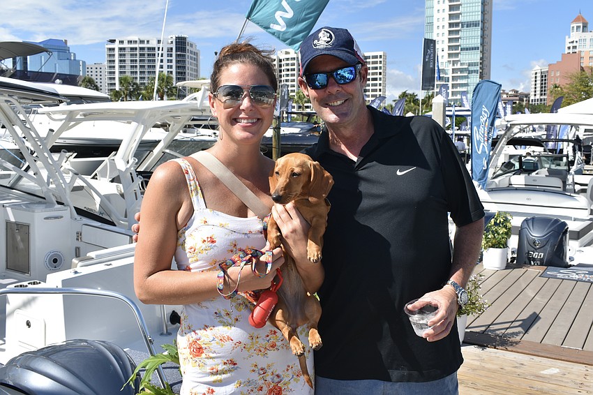 Maggie Kern, Lacey, and Eric Lerch