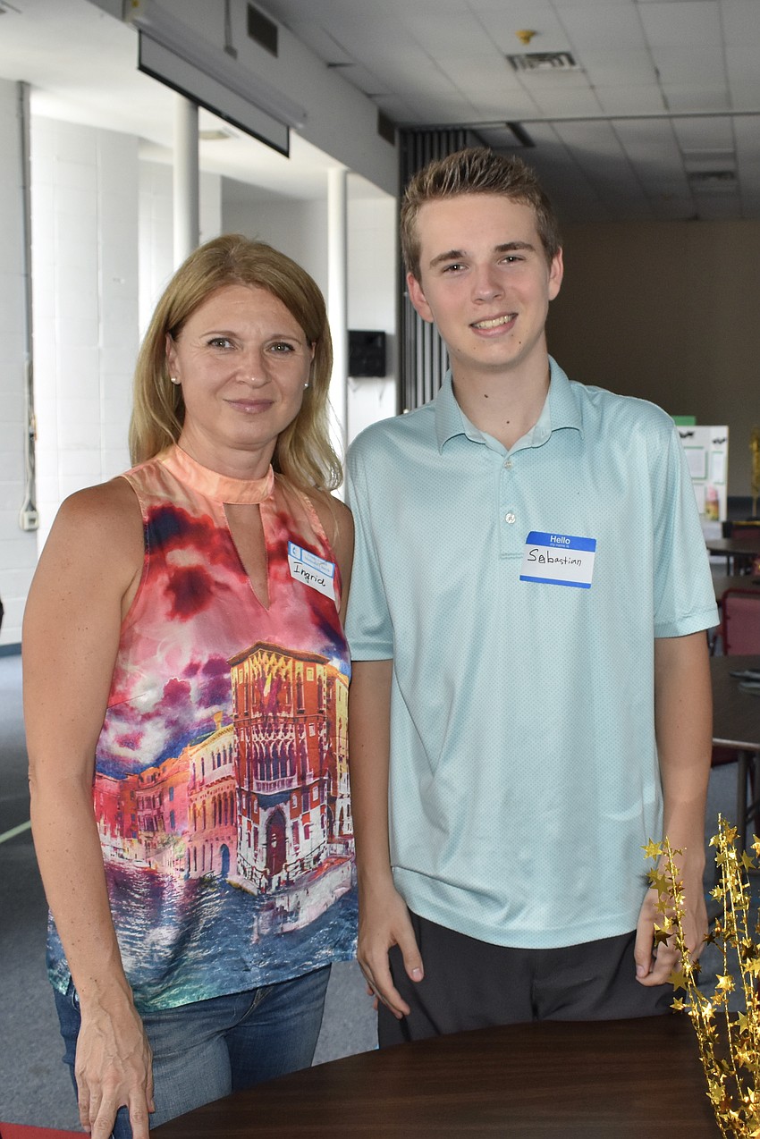 Ingrid Gristlova and 16-year-old Sebastian Gristl.